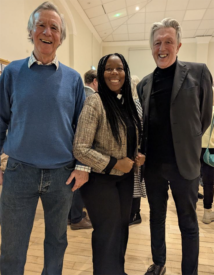 Bill, Lotwina & Paul Paul Kohler at the South Ridgeway Resident’s Association AGM Feb 2026