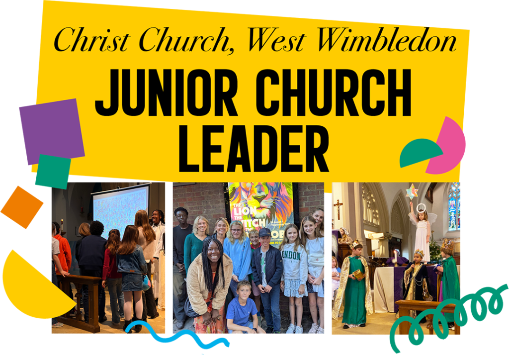 Great opportunity to work with our children, restarting and sustaining Junior Church and contributing to our mission to be known as a welcoming church where worship is joyful – where everyone is supported in their journey of faith and where faith can be deepened with friends.
