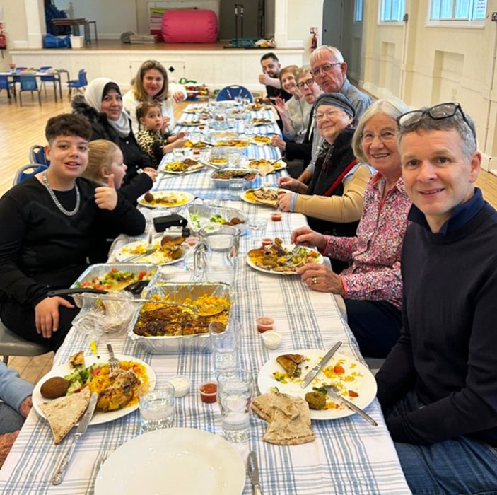 LUNCH WITH SYRIAN FAMILY
